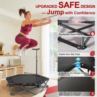 Sakerplus® Foldable Fitness Trampoline With Handle