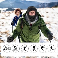 Sherpa capuchon met skimasker