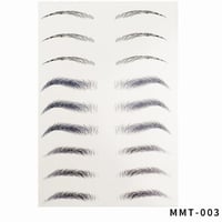 4D Naturale Adesivi per sopracciglia bionici impermeabili (9paia)