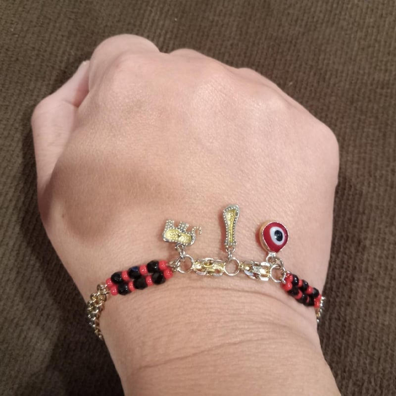 Devil's Eye Elephant Bracelet