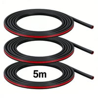 Automotive B-Type Double-Layer Soundproofing Seal Strip