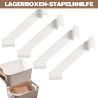 Rechtwinklige Aufbewahrungsrahmen-Stapel-Organizer-Halterung