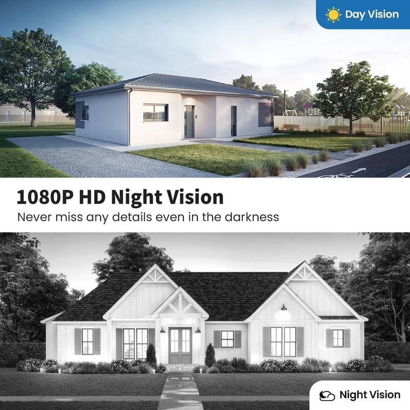 Wireless Smart Doorbell Camera – Outdoor Surveillance with HD Night Vision