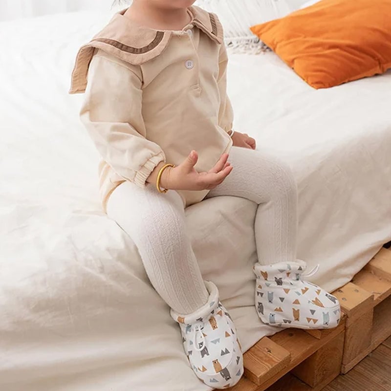 Varmt till babystövlar