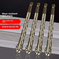Vierbladige, geslepen excentrische boor