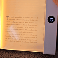 LED Panel Reading Light with Timer