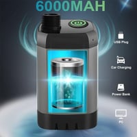 Sakerplus Portable Rechargeable Outdoor Camping Shower Pump