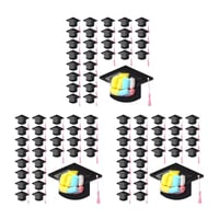 Graduation Cap Candy Card Set