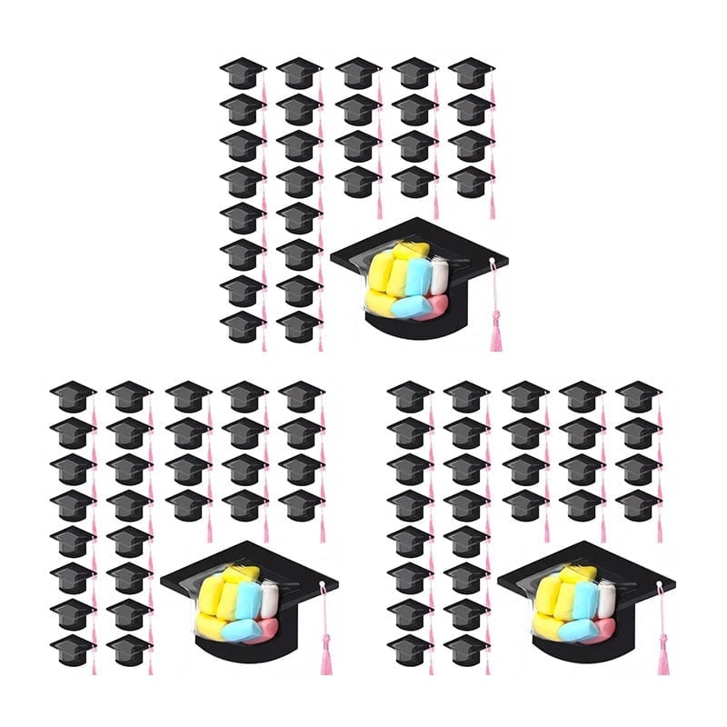 Graduation Cap Candy Card Set