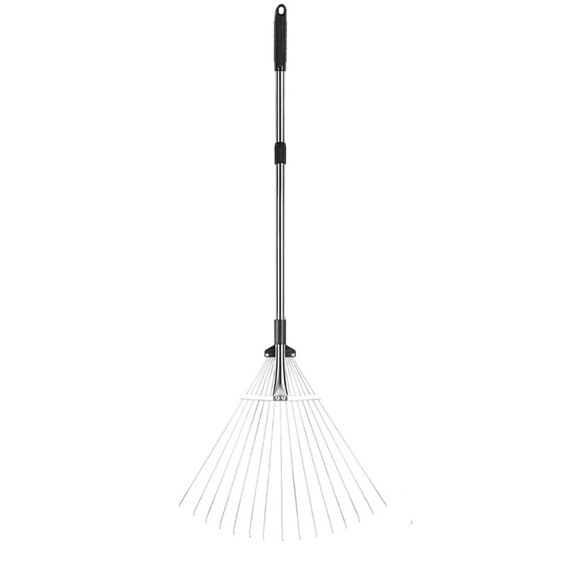 Adjustable Multi-Tine Steel Wire Rake