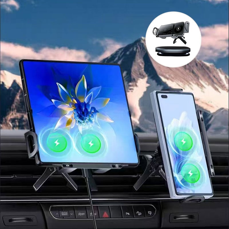 Wireless Charging Phone Holder Car Mount