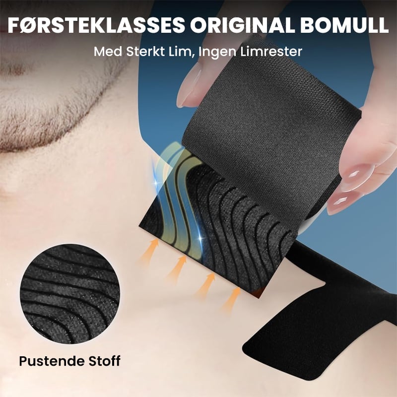 Kinesiologitape for lindring av skuldersmerter