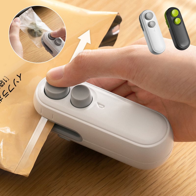 Oplaadbare verwarmingssealer met snijder