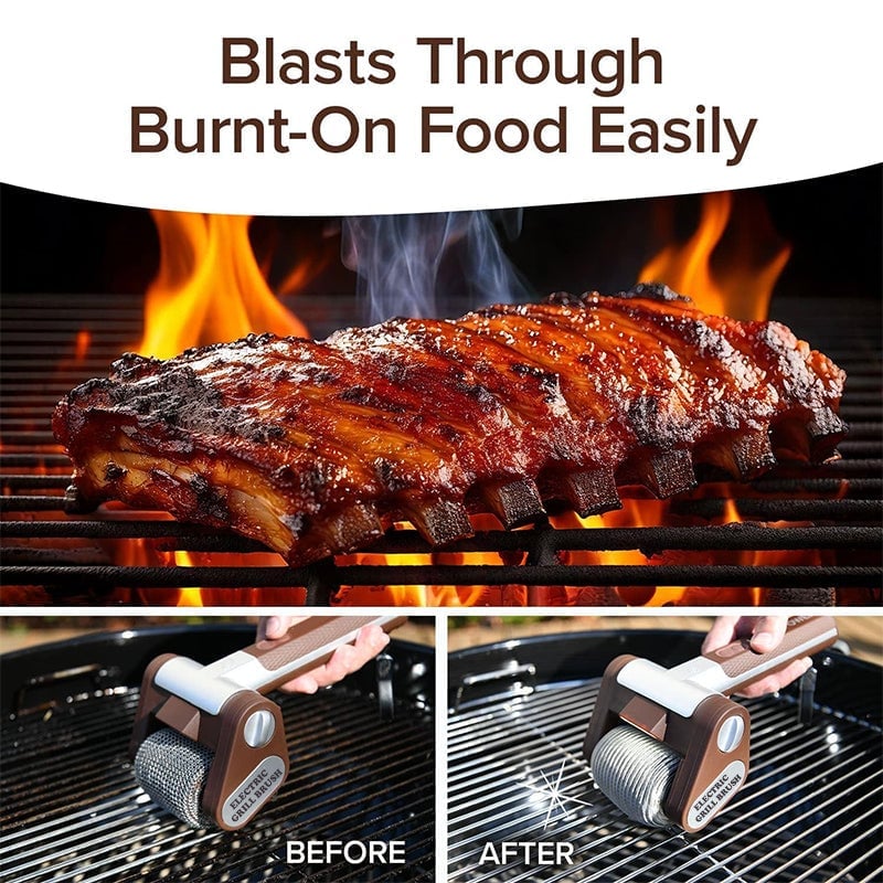 Electric Bristle Free Grill Cleaner 
