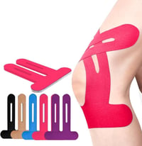 Voorgesneden kinesiologietape voor knieën 10 stuks