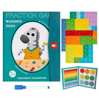 Puzzle magnetico con frazioni di libri per bambini