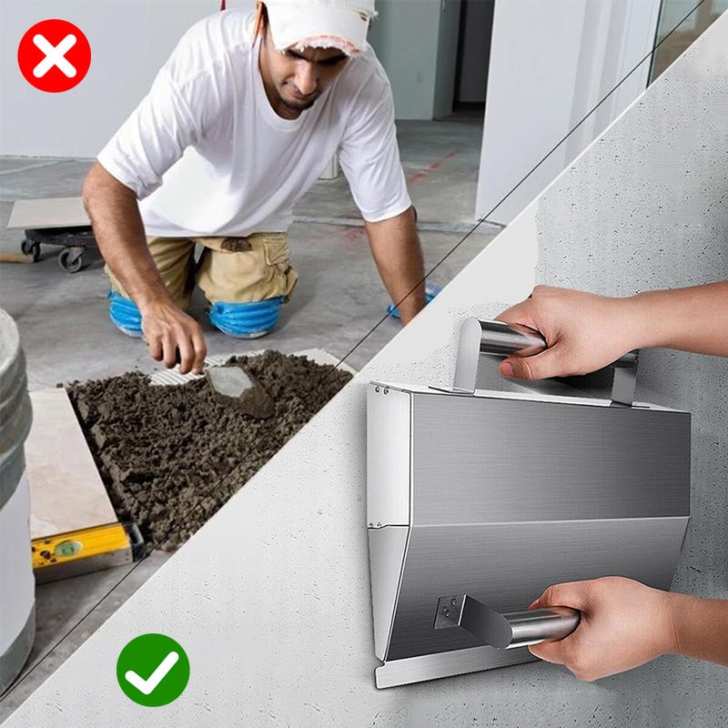 SAKER® Edelstahl-Glättekelle