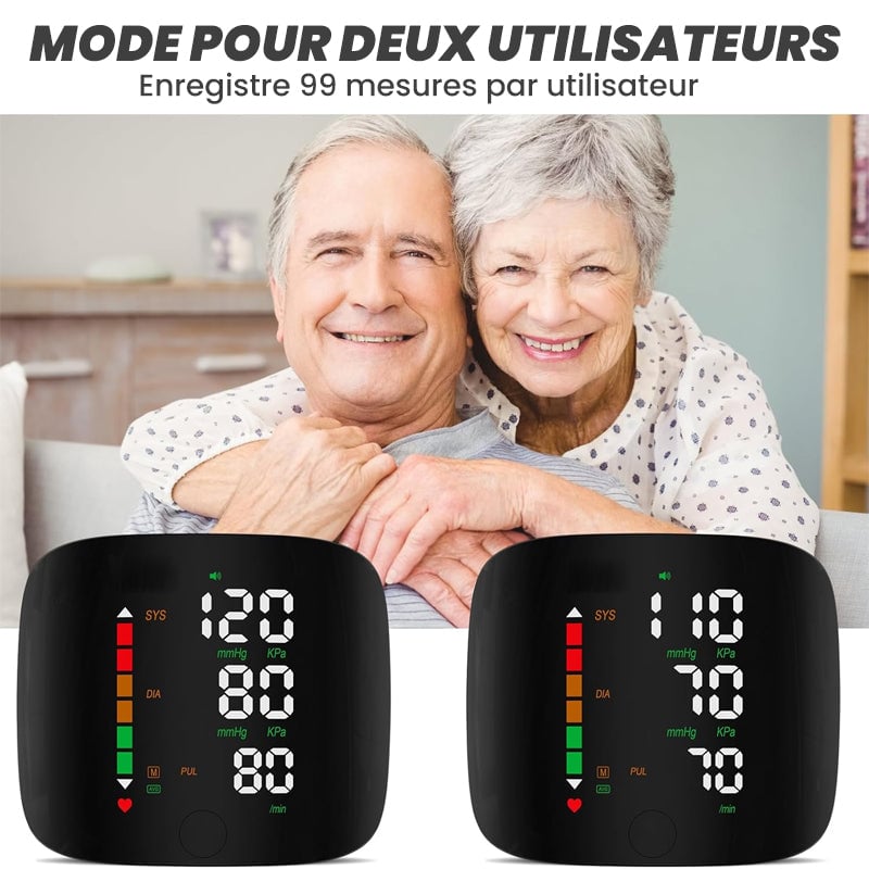 Tensiomètre au poignet