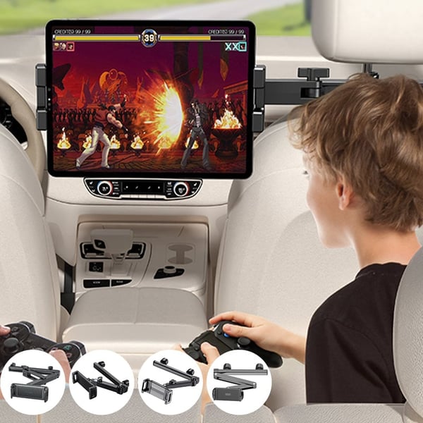 Car Headrest Tablet Holder
