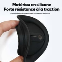 Couvercle de protection en silicone pour loquet de porte de voiture (4Pièces)