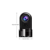 1080P HD 360° roterende Mini ADAS-dashcam