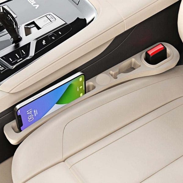 Sakerplus Car Seat Gap Filler Storage Box