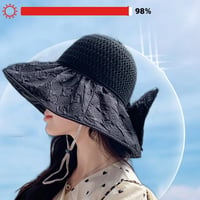 Packable Sun Hat with Bow