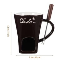 Multi-Functional Ceramic Fondue Mug