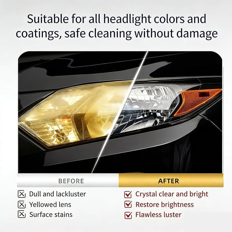 Headlight Restoration Wipes Kit