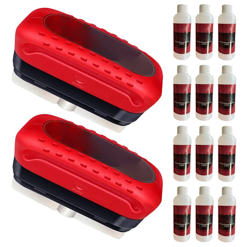 Glazen schoonmaakbord