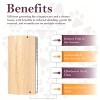 Dog Brush for Shedding & Grooming