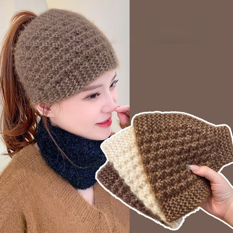 Squirrel Velvet Hairband Hood
