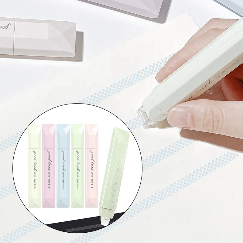 Dubbelzijdige plakbandroller voor scrapbooking