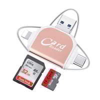 Multi-Port 4 in1 Universal SD TF Card Reader