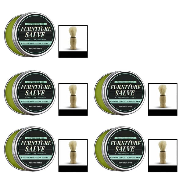 Furniture Salve for Leather - Polisher, Moisturizer, and Restorer for Couches and Furniture