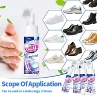 🤍Foam No-Rinse Cleaner — Instantly Brightens & Whitens Shoes
