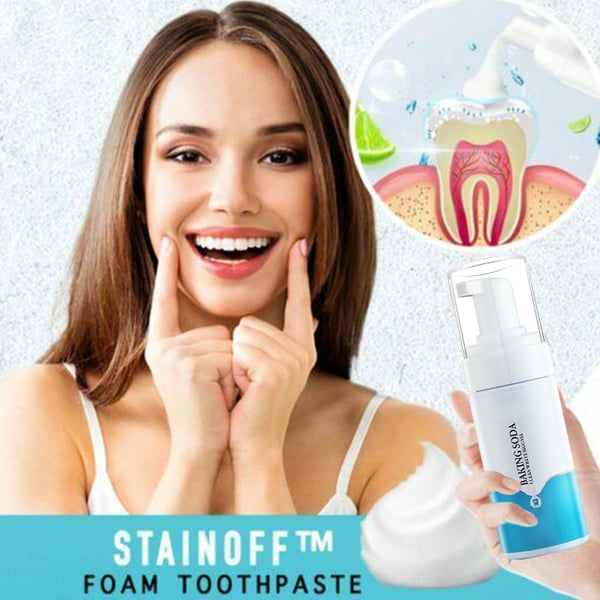 Diep reinigende schuim tandpasta