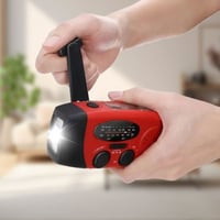Sakerplus® Hand Crank Emergency Radio