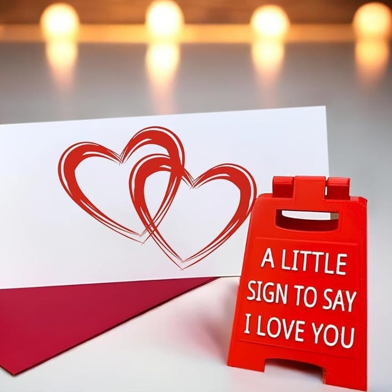 3D Mini "I Love You" Desktop Ornament