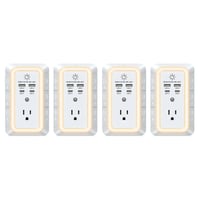 10-in-1 ETL-Certified Surge Protector Power Outlet