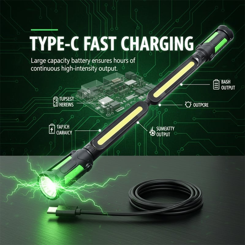 Dual-Beam Pro Magnetic Work Light