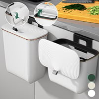 Hanging Waste Recycling Bins Storage Box with Lid