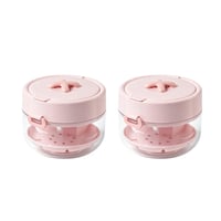Retainer Cleaner Case Box with Auto Lift Tray