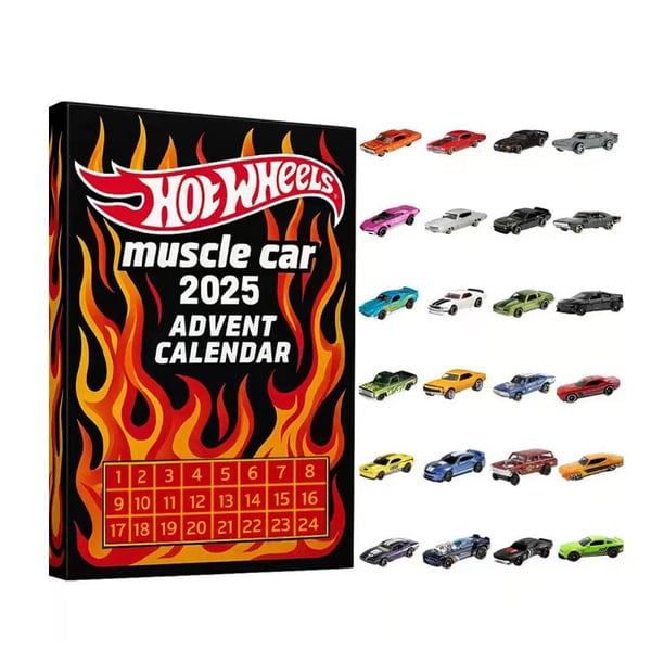 NASA Christmas Tree Decorations Hot Wheels Muscle Car Blind Box