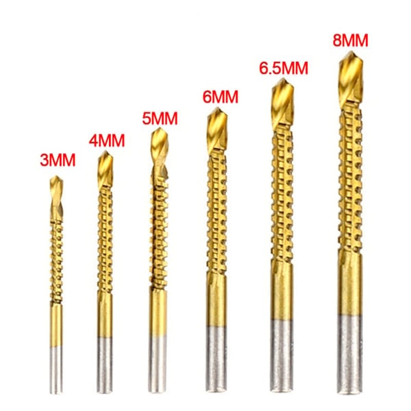 Twist Drill Bit Set Power Tool Accessories(6 Pcs )