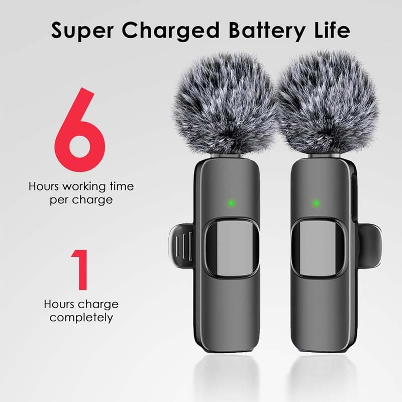 Wireless Mini Lavalier Microphone