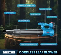 AUXTUR Electric Cordless Leaf Blower