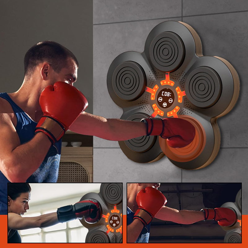 Machine de boxe musicale intelligente pour adultes et enfants