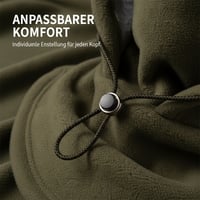 Fleece-Doppelschicht-Integrierte Mütze