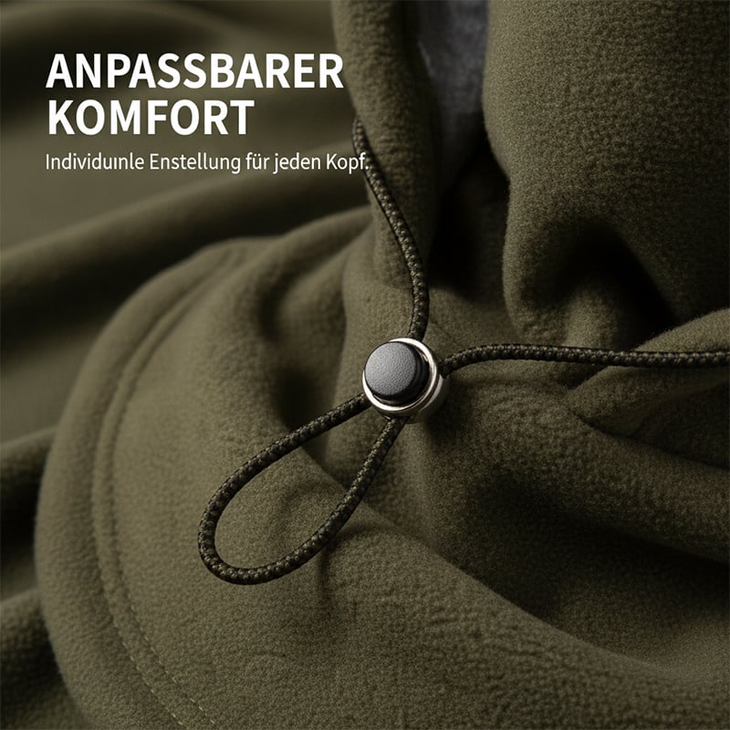 Fleece-Doppelschicht-Integrierte Mütze